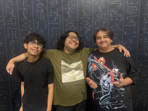 TPCS Daycare. Cousins Aiden Gastelum and Ed Acepcion, and their friend from locals Anthony Hubbs